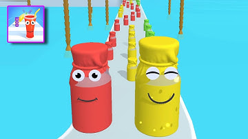 Juice Run 🍷🍺🧃 All Levels Mobile Gameplay Walkthrough Android, iOS New Update Part 25 #shorts