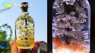 🌼 Springtime Crafting: Flower Night Lamp With Resin | Resin Art 🌼