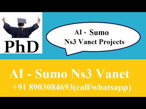 Ns3 Sumo Vanet with PCAP results project help | Ns3 Sumo Vanet project support with PCAP results
