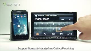 Powerful Eonon G2226 7 Inch Digital Touch Screen 2 UI Options Car DVD GPS(ARM Processor)