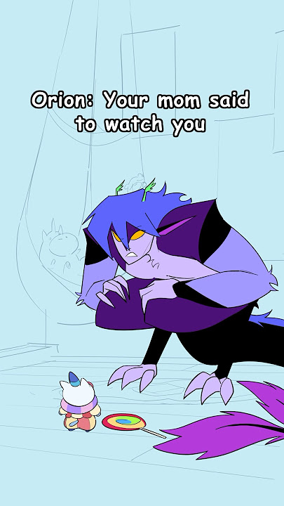 Orion & Cornchip✨#indieanimation #animation #art #fyp #trending #cartoon #meme #animatic #oc #foryou