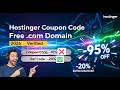Hostinger Coupon Code 2026: Get 95% OFF + 3 Months FREE! (Working)
