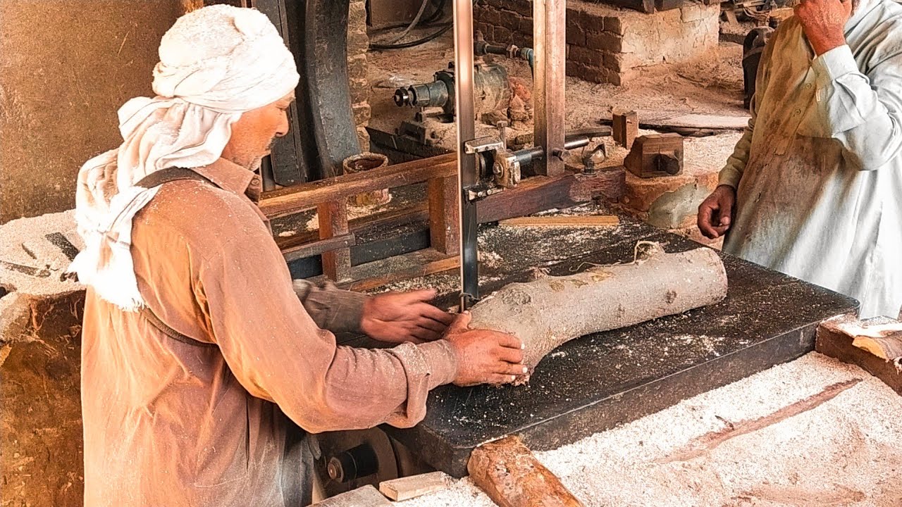 amazing limber cutting process at sawmill 