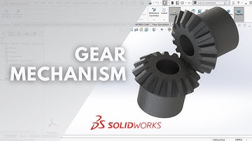 GEAR MECHANISM SIMULATION IN SOLIDWORKS