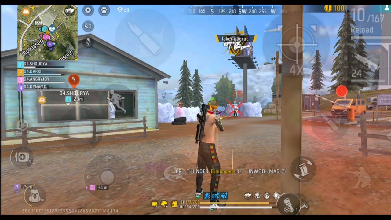 Free Fire Tournament Highlights 🏆┃D4.DARK!!🔥