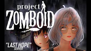 【Project Zomboid】🔴 First day in a massive server.  My anxiety is higher than the zombie population.