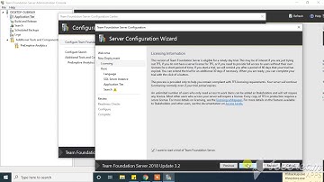 How to start TFS 2018 configuration after fresh installation