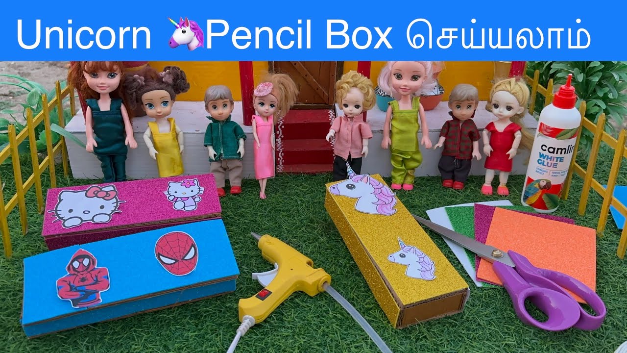 மண்வாசனை Episode 604 |Unicorn Pencil Box செய்யலாம் | Classic Mini Food | Chutti Bommma