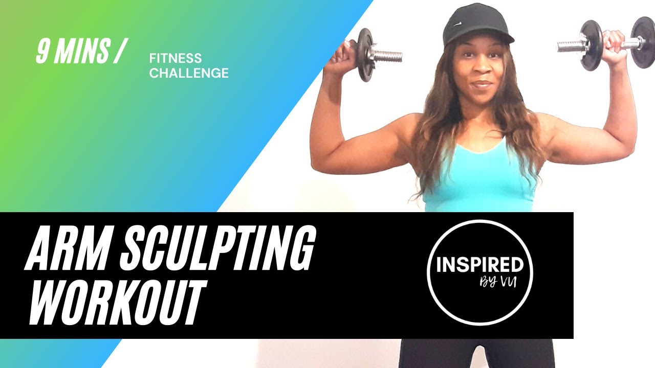 Arm Sculpting Workout (April Fitness Challenge) - YouTube
