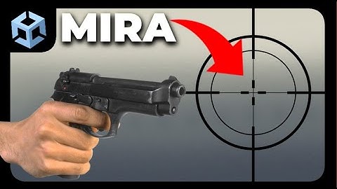 ✅Como poner o crear MIRA en pantalla en Unity3D  😱 [Rápido]