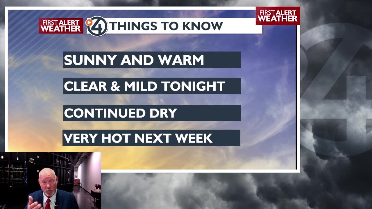 Sunny and Very Mild Today, Warmer Weekend - YouTube