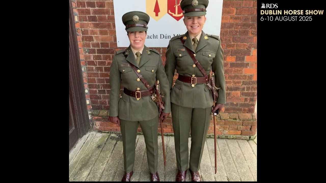 Lieutenant Michaeli Byrne- Showjumping