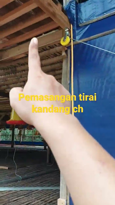 Pasang tirai kandang ch