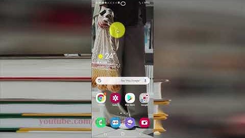 Samsung Galaxy S20 : How to enable or disable one handed mode (Android 10)