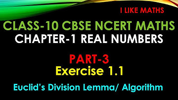Class 10 Maths Chapter 1 Real Numbers Part 3 Exercise 1.1 | CBSE NCERT | Explanation in English