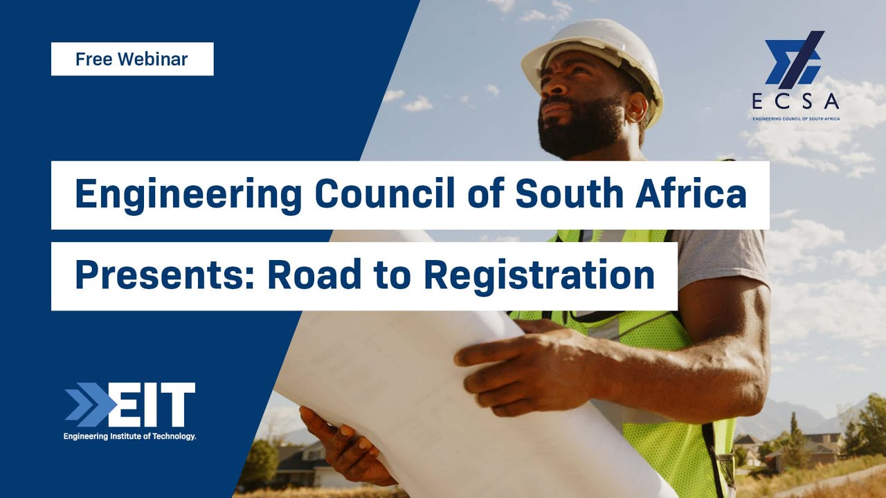 Engineering Council Of South Africa Presents Road To Registration YouTube
