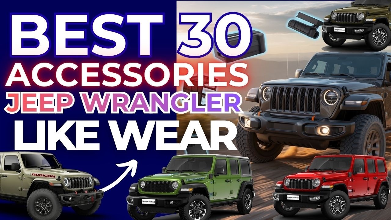 Jeep Stuff 30 Jeep Wrangler Accessories That Improve Comfort Utility and Off Road ...