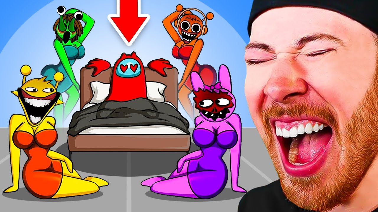 FUNNY ANIMATIONS That will Make you LAUGH (SPRUNKI Among Us)