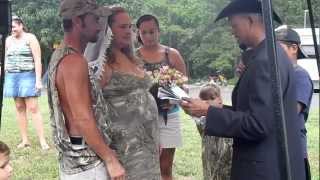 David and Dawn Redneck Wedding.