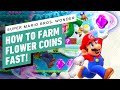 Super Mario Bros. Wonder - How to Farm Purple Flower Coins Incredibly Fast