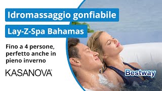 Idromaggio Gonfiabile Lay-Z-Spa Bahamas Airjet