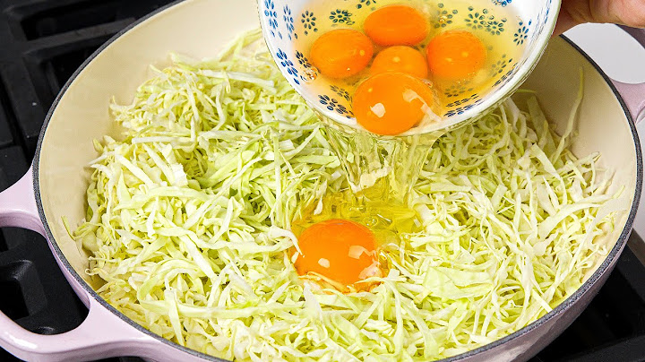 Cabbage with eggs is better than meat in this easy way! Simple and delicious breakfast dinner recipe