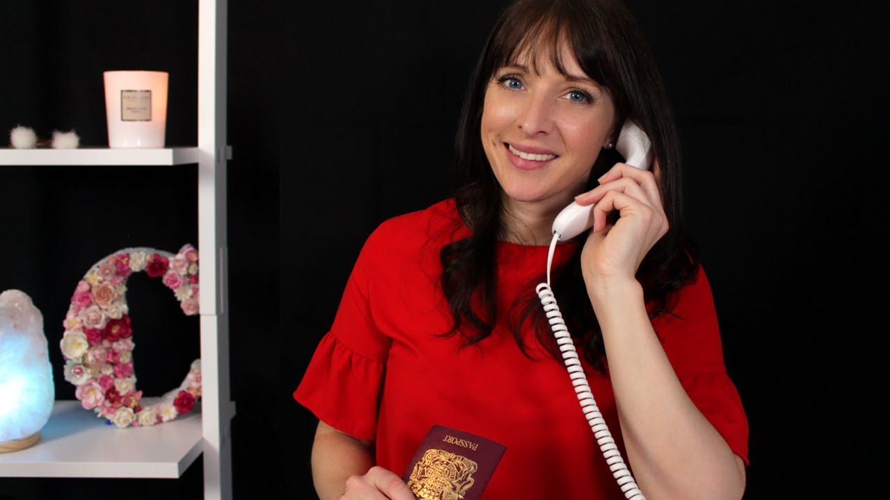 ASMR Hotel Check in / Typing / Personal Attention