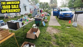 EXPLORING THE REALITY OF THE AMERICAN YARD SALE EXPERIENCE