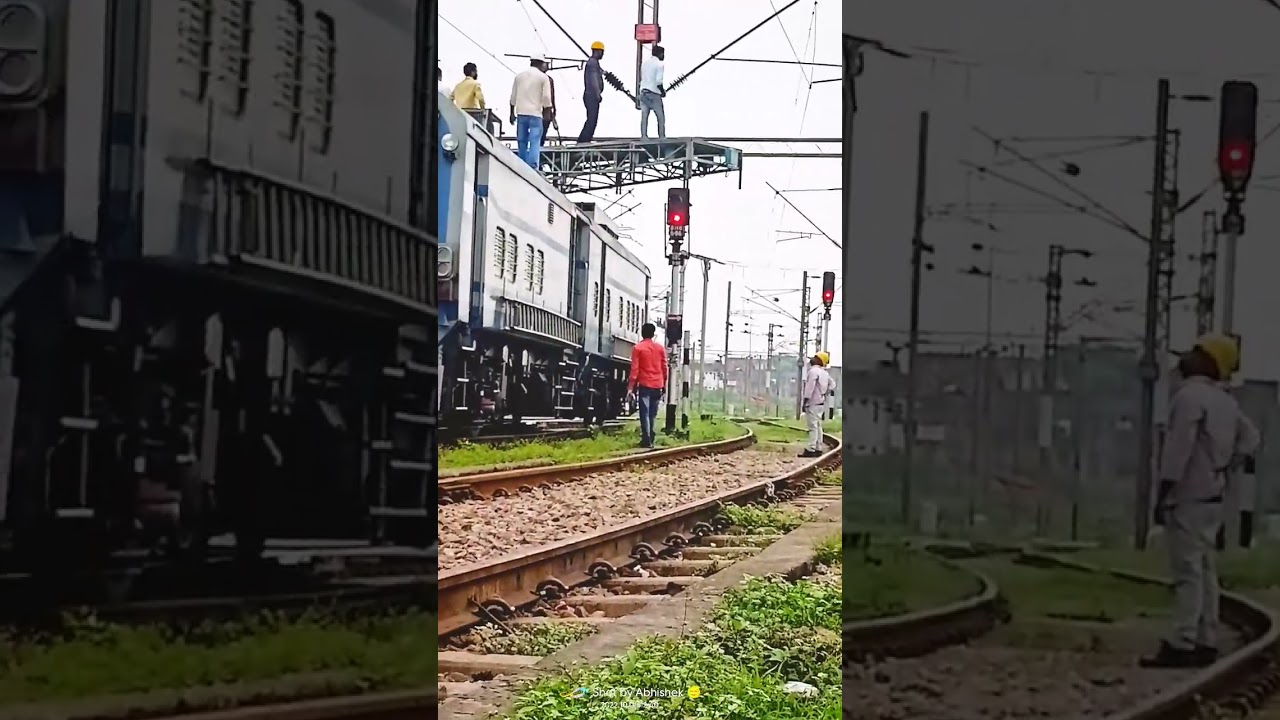 25 thausand voltage ⚡/Indian Railways 🔥 maintenance motivation/short