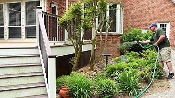 How to Clean a Trex Accents composite deck