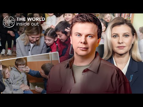 Olena Zelenska and Dmytro Komarov show true reality of living in Ukrainian orphans