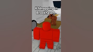 K1dnapping in Brookhaven.. #roblox #brookhaven #hacker #c00lkidd #shorts