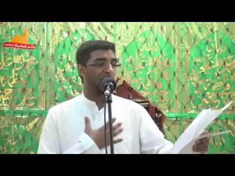 الرادود مصطفى المرهون موال سئل سائل عن عشقنا الاولي عيد الغدير 1435 12 19هـ 