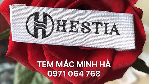 CÁCH CHỌN IN TEM DỆT VẢI GẮN VÀO CỔ ÁO, mác dệt cao mật độ, mác dệt cắt sóng âm cao cấp- IN MINH HÀ