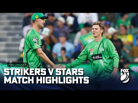 Melbourne Stars vs Adelaide Strikers - Match Highlights | 12/01/2023 | Fox Cricket