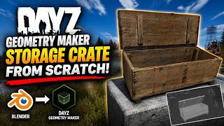 I Made a DayZ Storage Crate in 20 Minutes Using AI (Tripo + Blender + Geometry Maker)