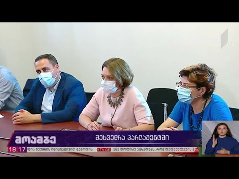 შეხვედრა პარლამენტში