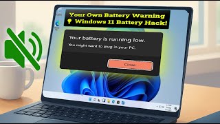 How to Set Custom Low Battery Alerts on Windows 11 | Easy Step-by-Step Guide screenshot 3