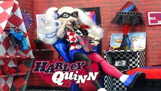 DIY- Harley Quinn Doll Bedroom -  How to make a doll room