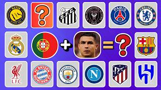 خمن النادي من خلال اللاعب + الجنسية ⚽💯|| رونالدو , ميسي , نيمار screenshot 3