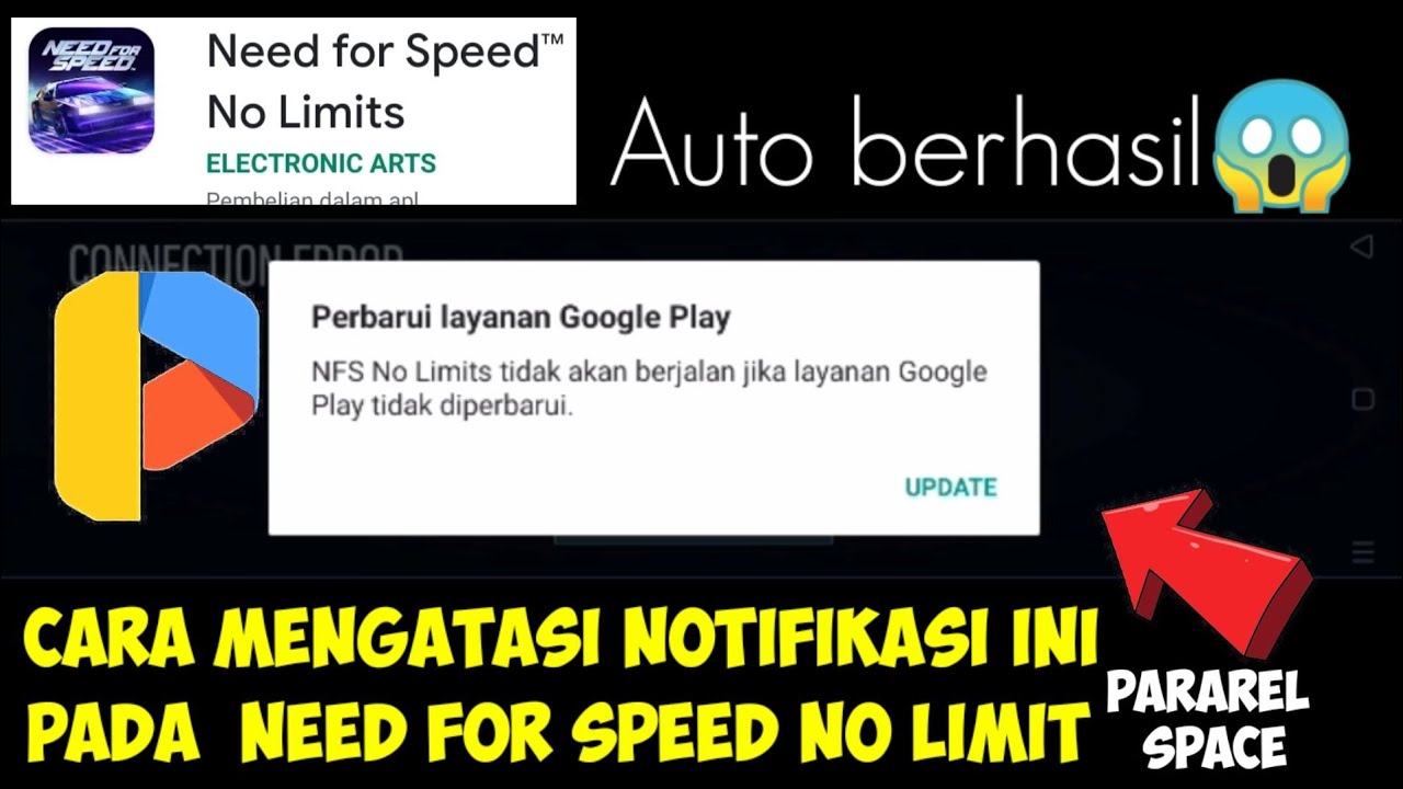 Nfs No Limits V4 9 1 Unlimited All Mengatasi Notifikasi Layanan Google Play Minta Diperbaharui Youtube