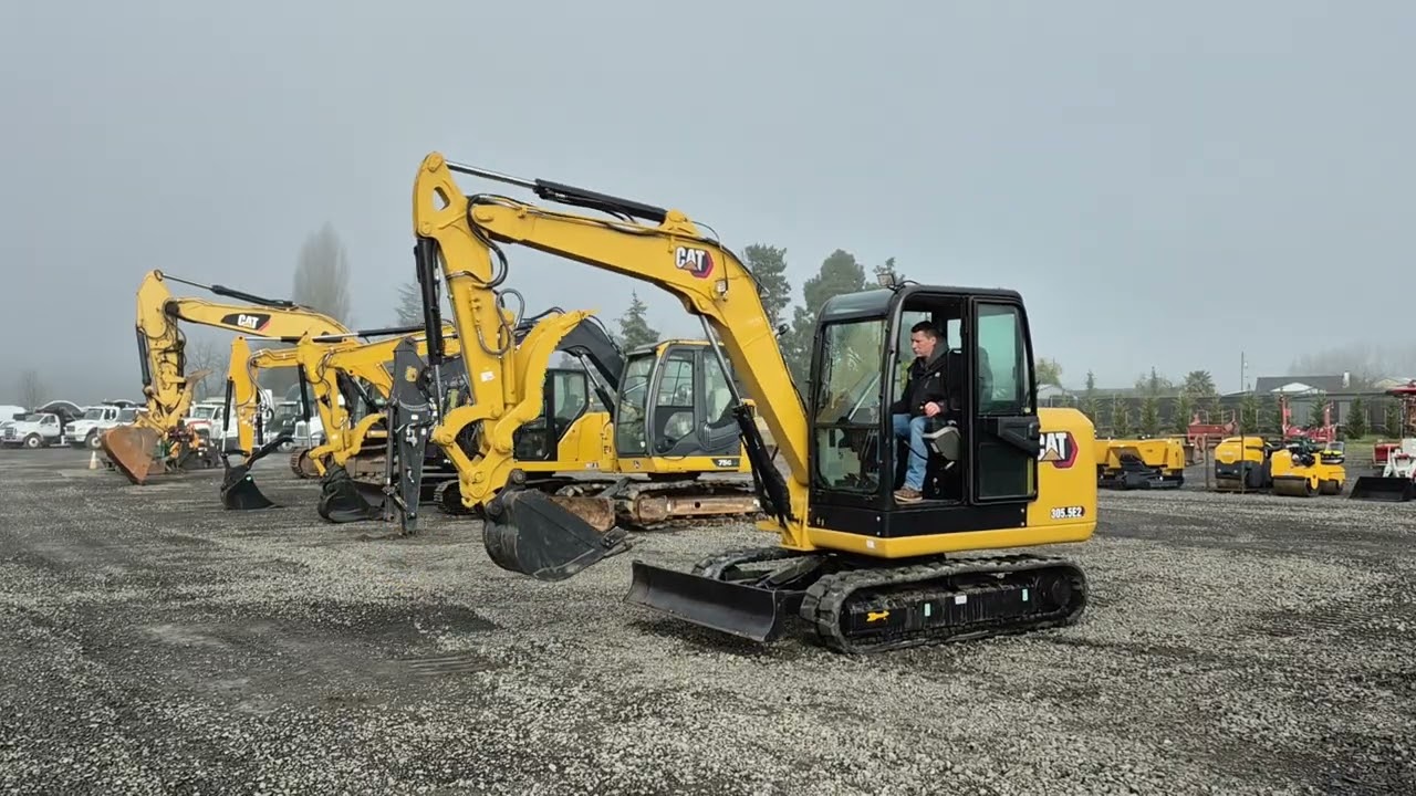 Lot #  727A   2021 Caterpillar 305 5 Hydraulic Excavator