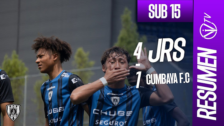 RESUMEN U 15 | Ind. Juniors 4 - 1 Cumbayá F.C | Campeonato de Formativas - Fecha 5