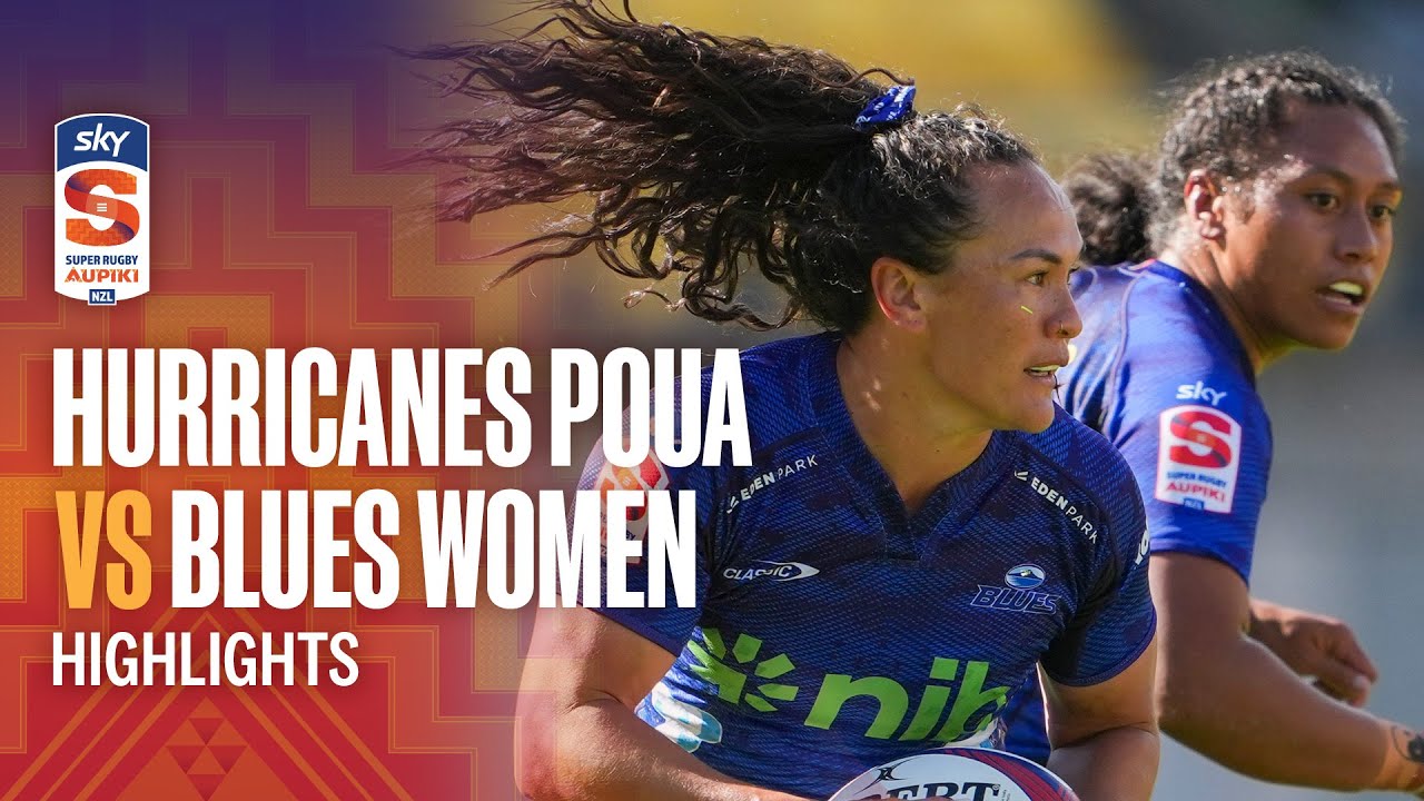 HIGHLIGHTS | Hurricanes Poua v Blues | Round 1, 2025 (Super Rugby ...