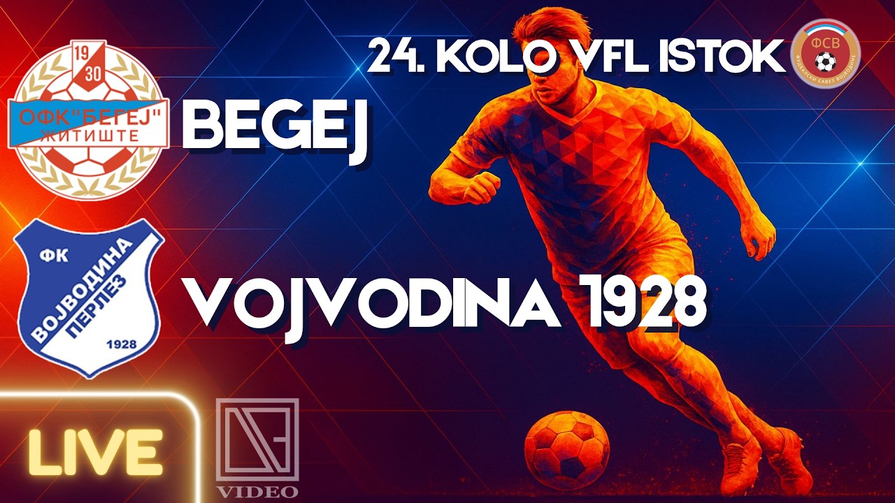 OFK BEGEJ Žitište - FK VOJVODINA 1928 Perlez (Full match Livestream) [25.04.2026.]