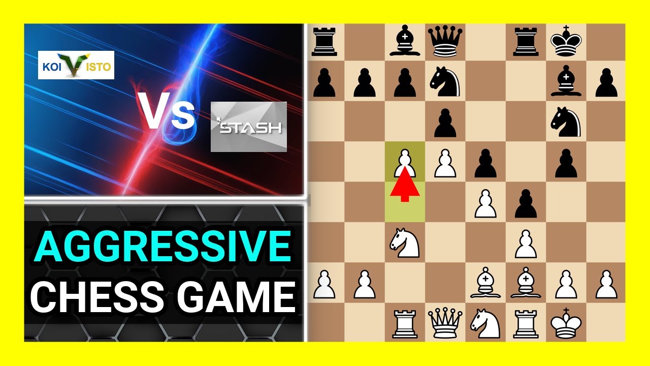Aggressive Chess Engine Game, Koivisto 9.0 vs Stash 34.0, Watch and ...