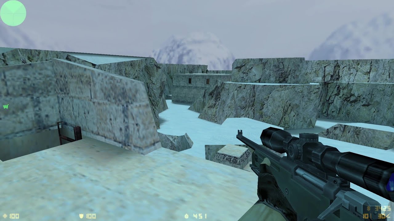 Tundra (as_tundra) - Counter-Strike 1.6 - VIP Map (Widescreen)