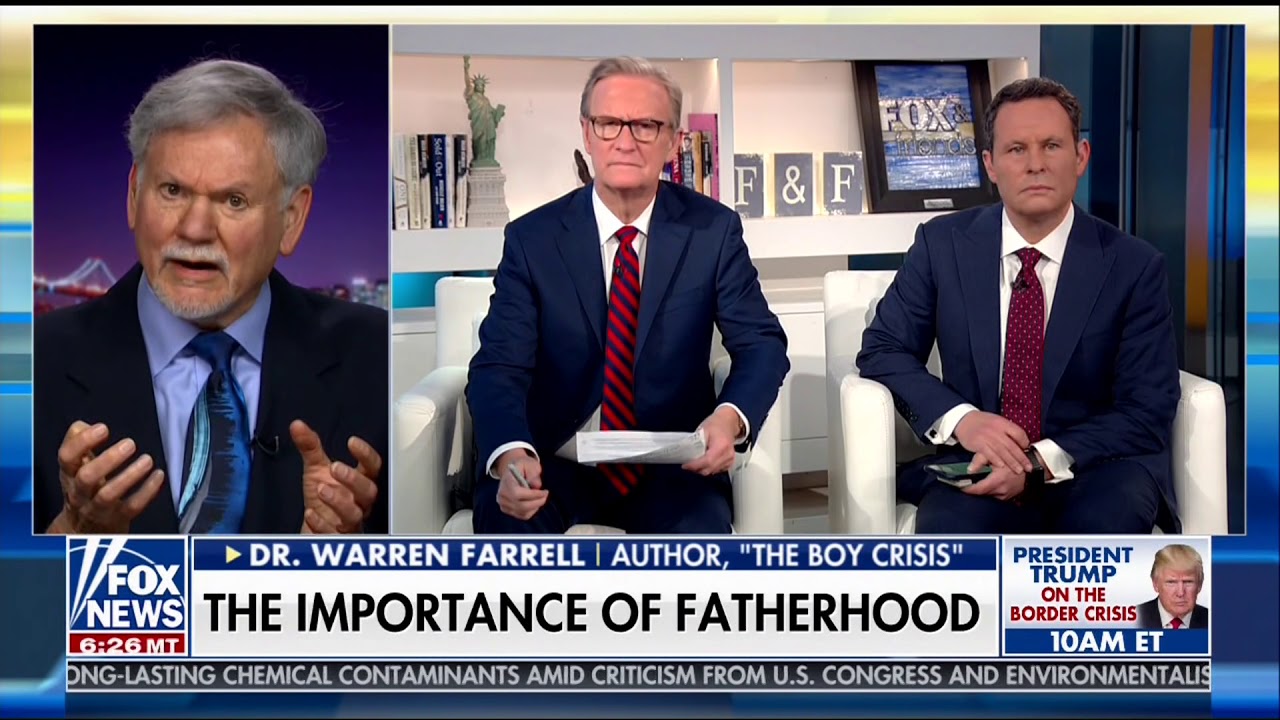 Warren Farrell Discusses The Boy Crisis on Fox & Friends