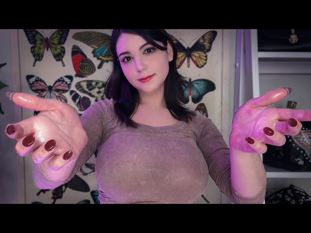 ASMR Oil Ear Massage 🦋 3DIO Free Space Pro ll