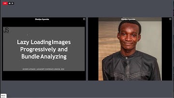 Lazy Loading images progressively and bundle analyzing in Webpack // Shodipo Ayomide